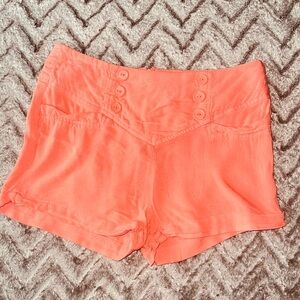 Orange shorts
